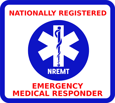 Emergency Medical Responder Sticker Emergency Medical Responder Sticker